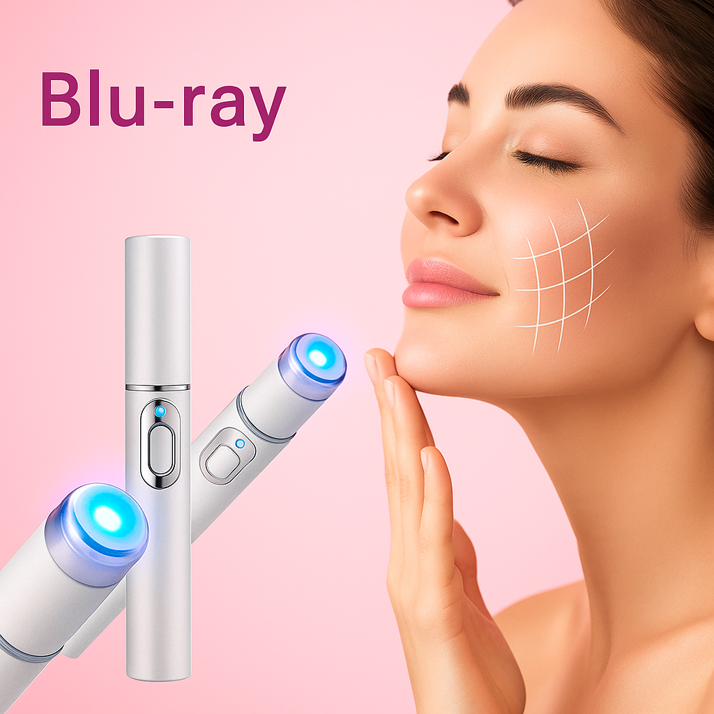 Dispositif Lumière Bleue Visage – Réduction Acné et Rides