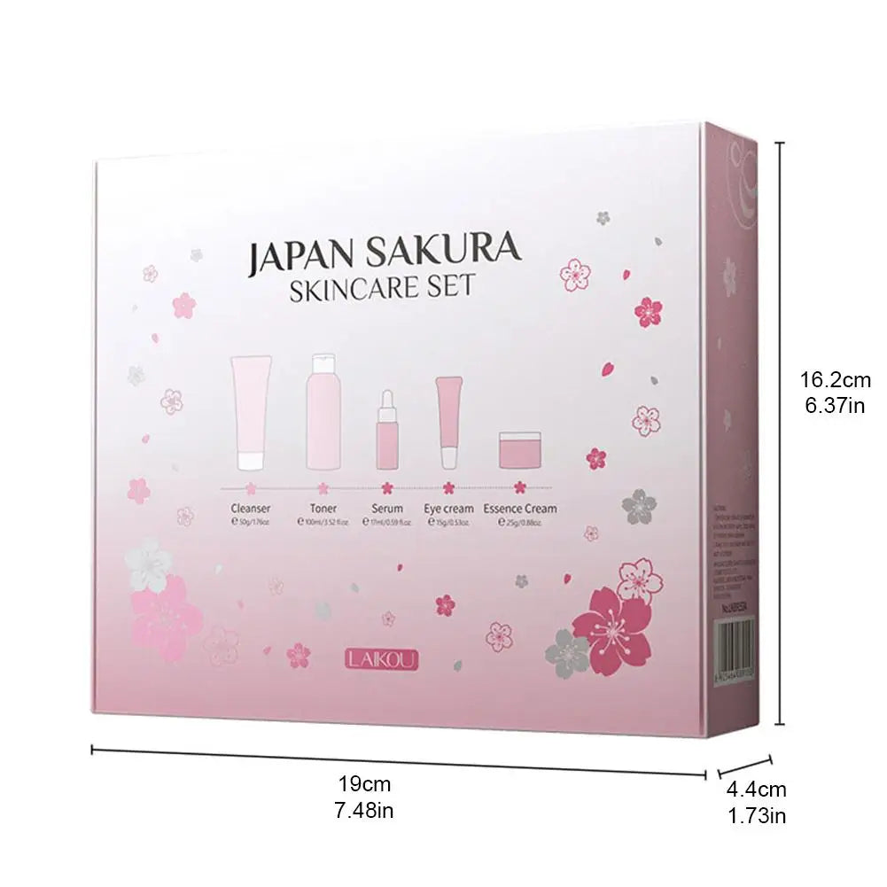 Sakura Skin Care Pack – Soin 5-en-1 pour une Peau Éclatante et Revitalisée